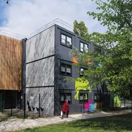 Des écoles modulaires à Pierrefitte-sur-Seine extérieur