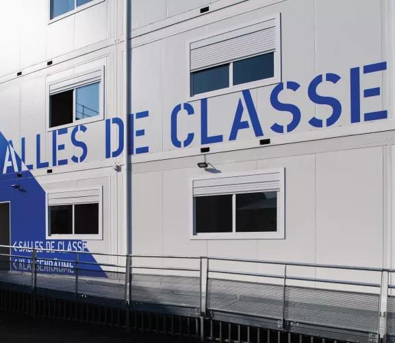 LYCEE MODULAIRE ALGECO TEMPORAIRE FRANCO ALLEMAND 