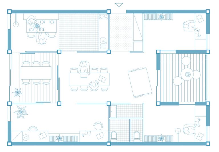 Humaniser les grands ensembles - Plan unité de voisinage